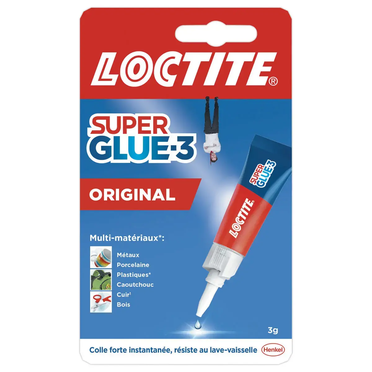 Colle liquide extra-forte – 3 g – LOCTITE