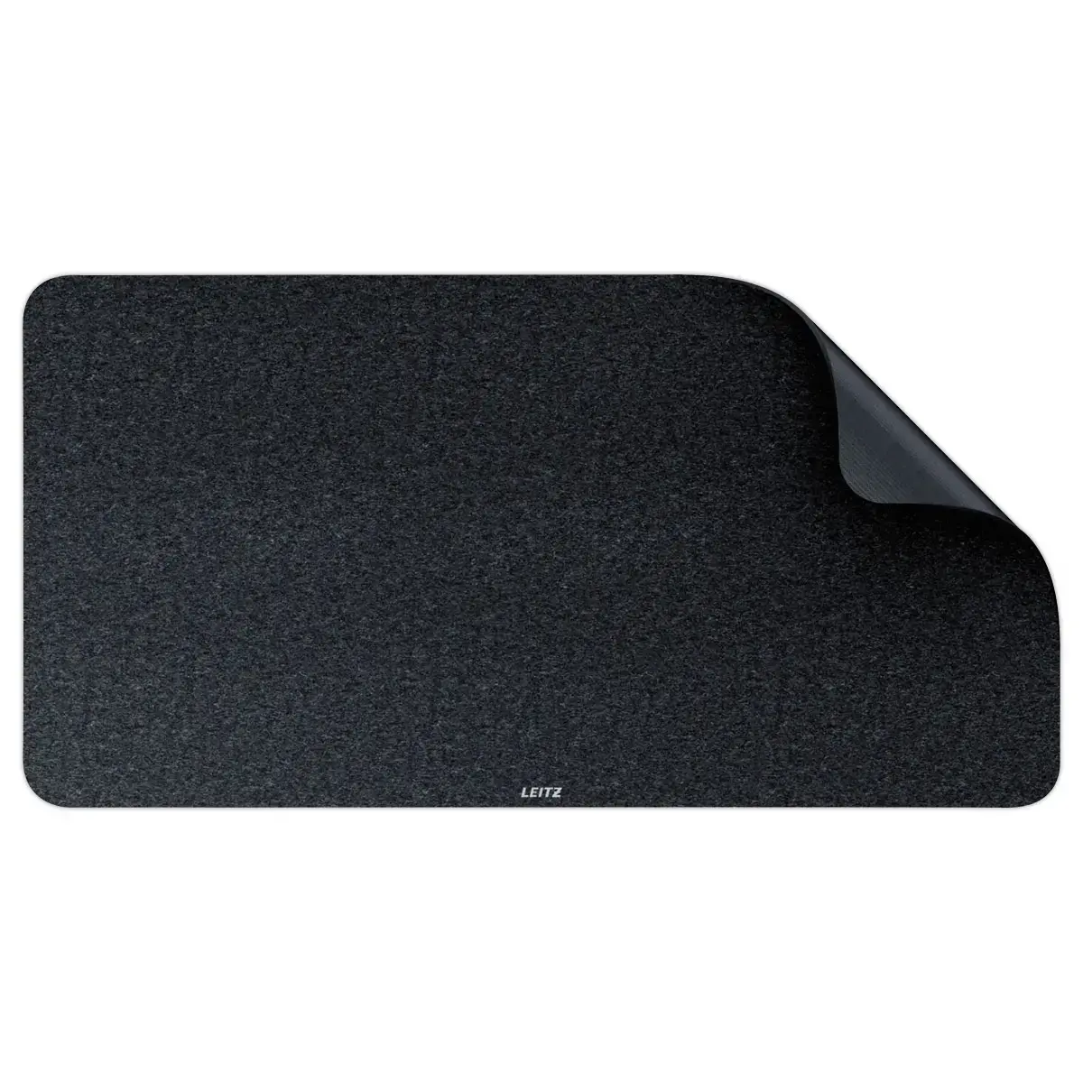 Grand sous-main tapis de bureau - gris