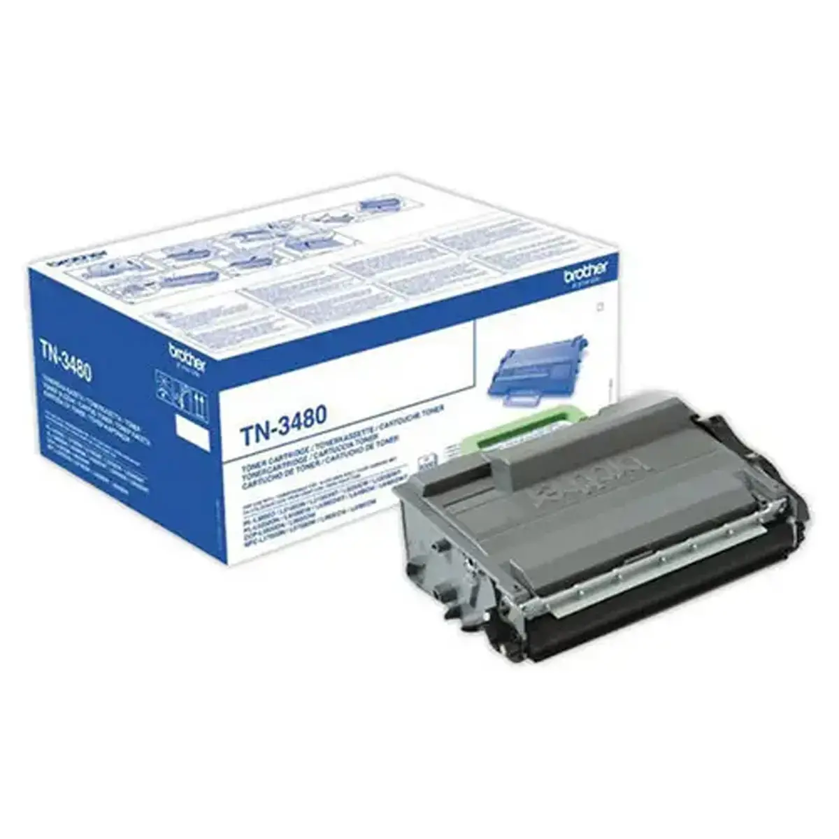 Cartouche noire laser Brother TN3480BK