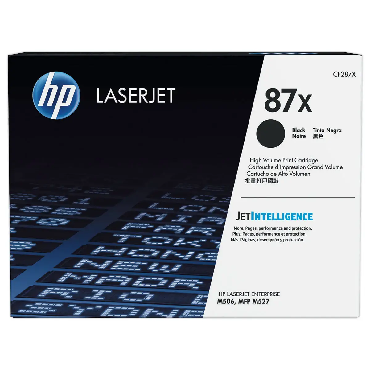 HP 87X CF287X toner noir Grande capacit&eacute; 