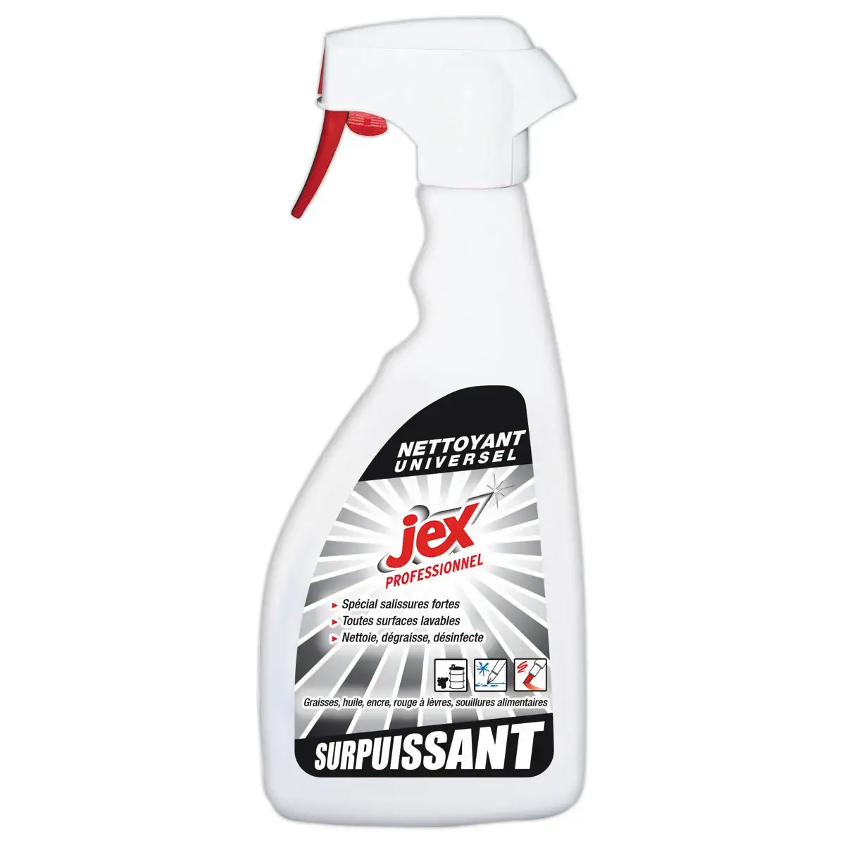 Spray nettoyant surpuissant - 500 ml - Jex Pro 