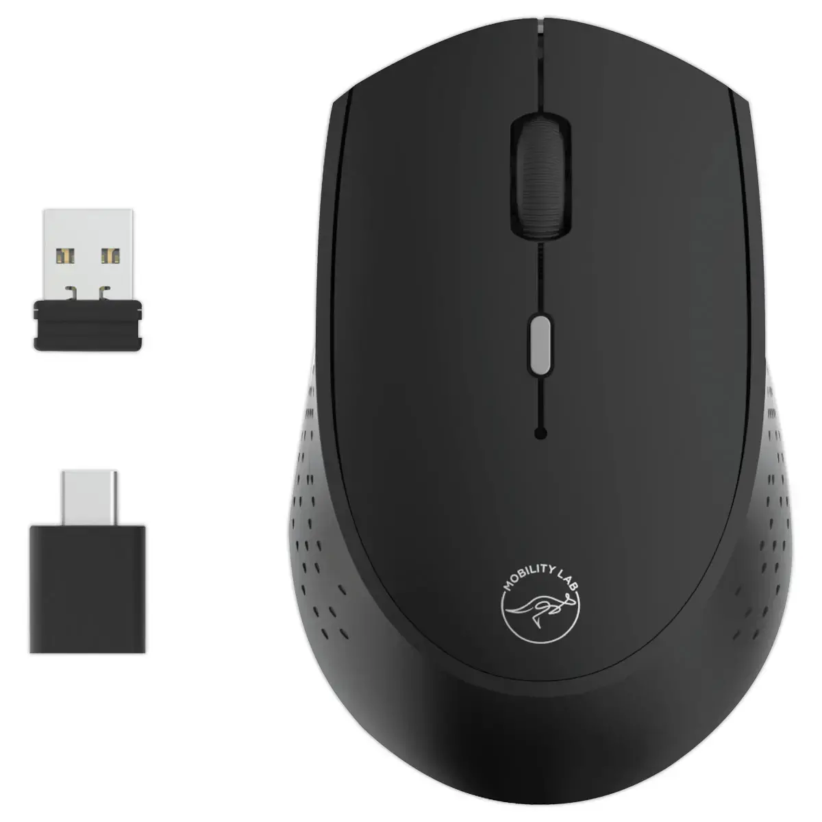 Souris Sans Fil Dual Dongle USB-C - Rechargeable - MOBILITY LAB