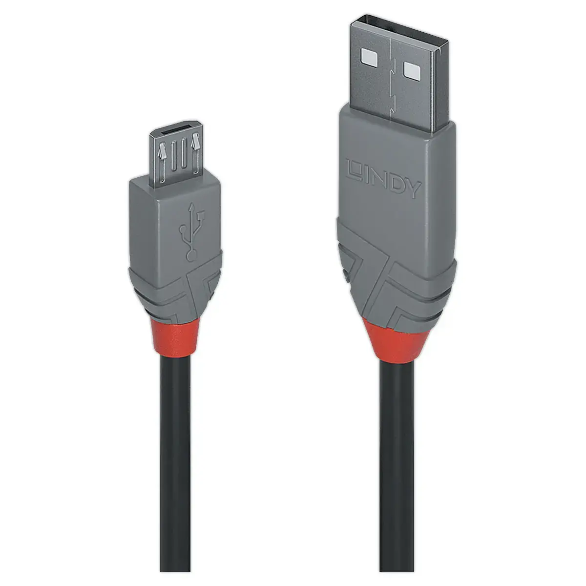 Câble USB Anthra Line 2.0 - Type A vers Micro-B - 1m - LINDY