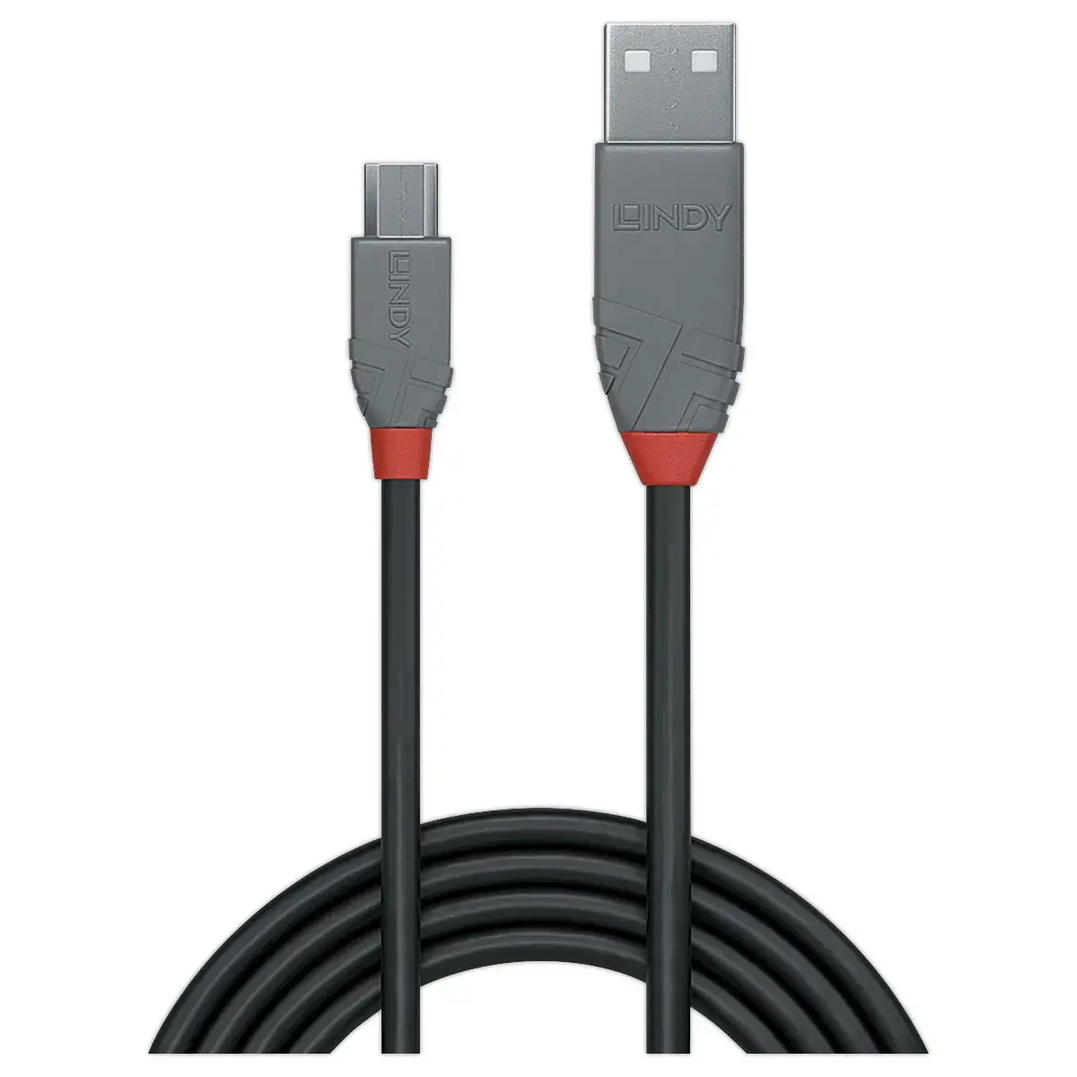 Câble USB Anthra Line 2.0 - Type A vers Micro-B - 1m - LINDY