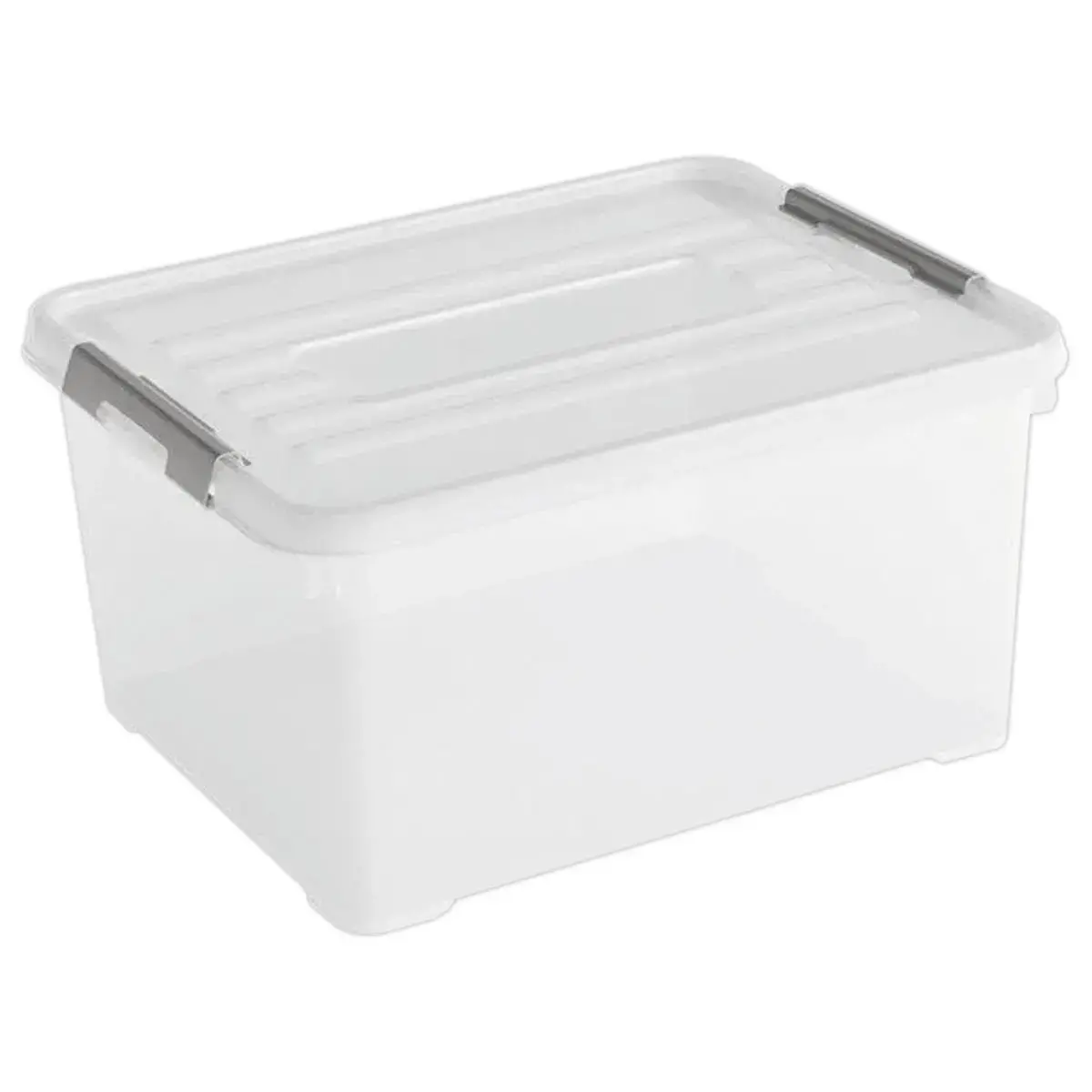Boîte Transparente - Handy Plus 35L avec Clips - CURVER