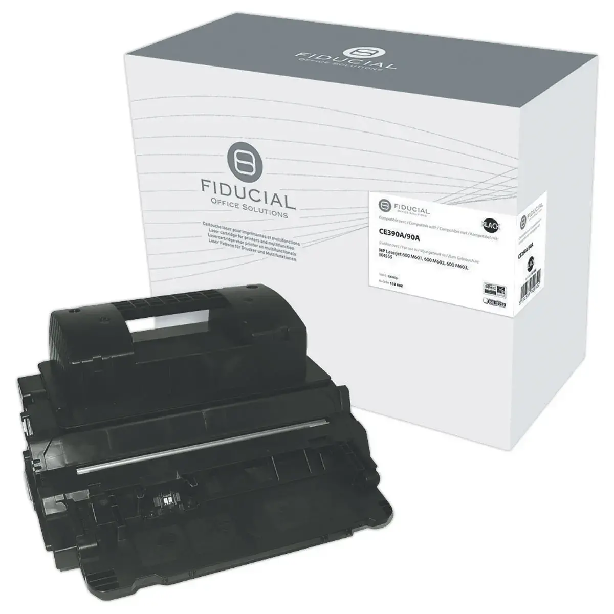 Toner remanufacturé éq. HP CE390A - Noir