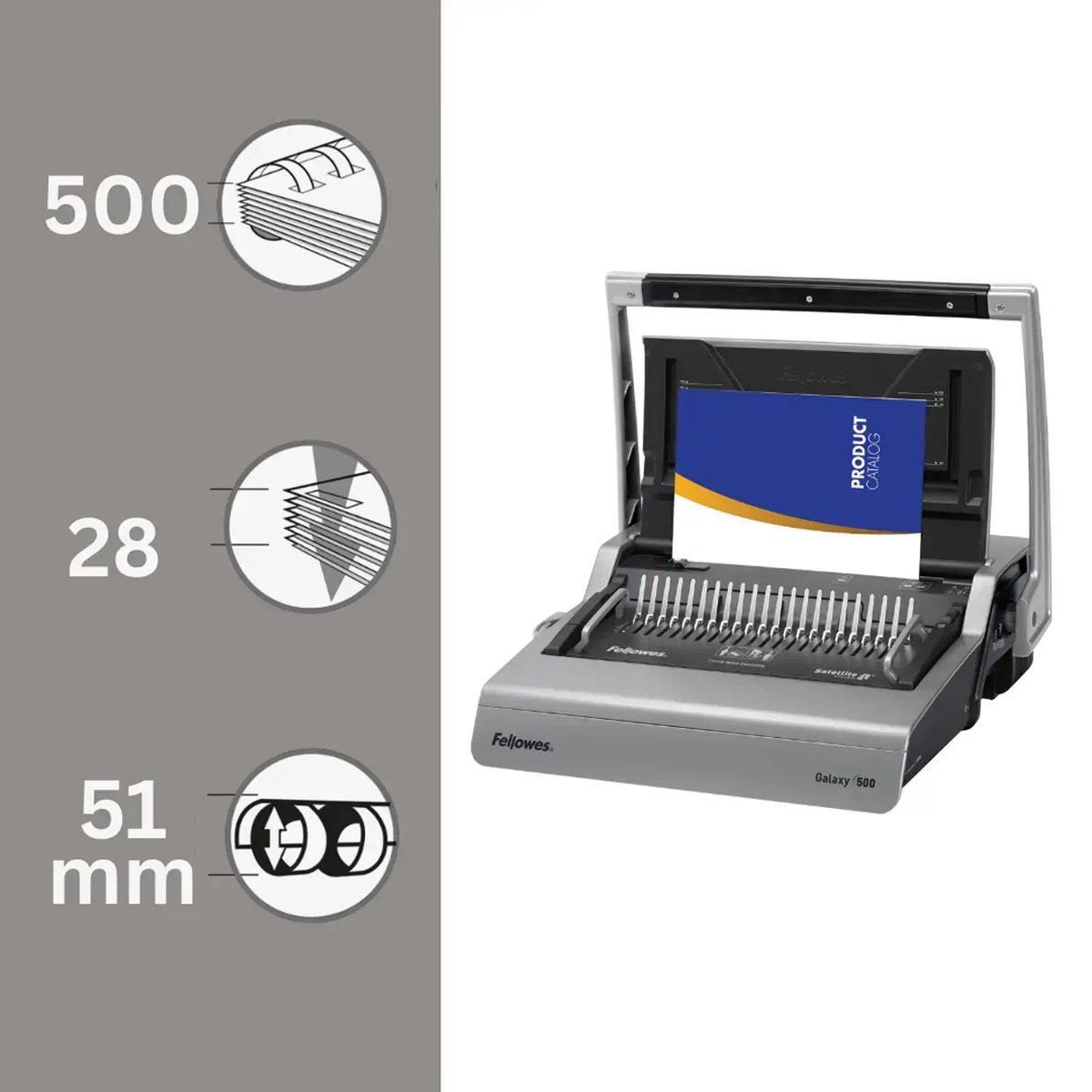 Perforelieur Galaxy 500 manuel FELLOWES