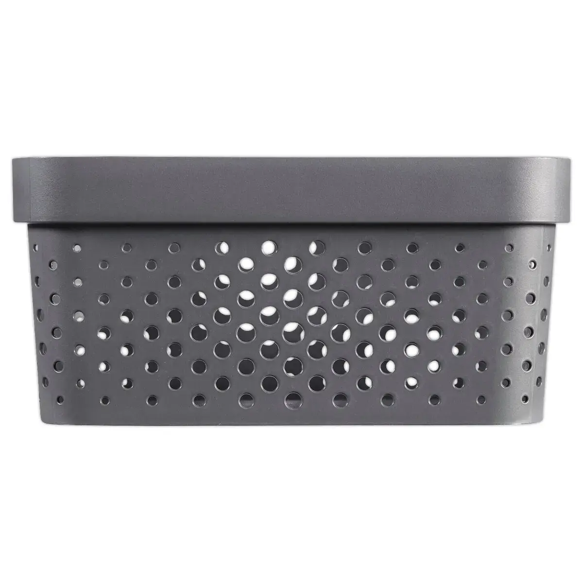Panier Infinity Dots 11L - Recyclé - Gris - CURVER