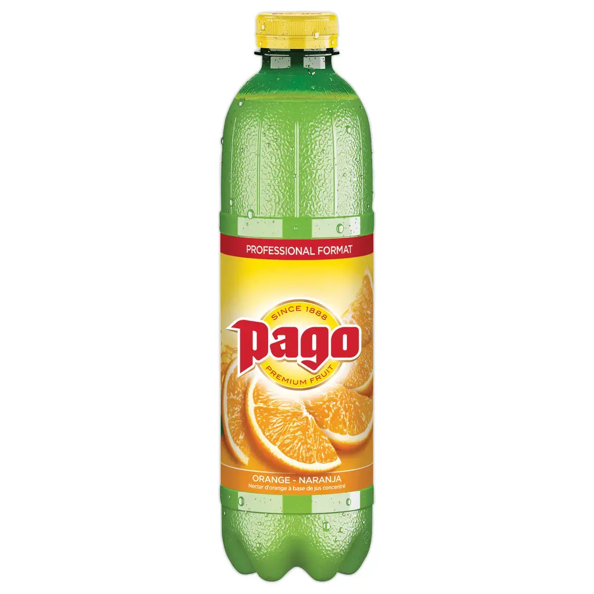 6 Bouteilles Pago orange - 1 L - PAGO 
