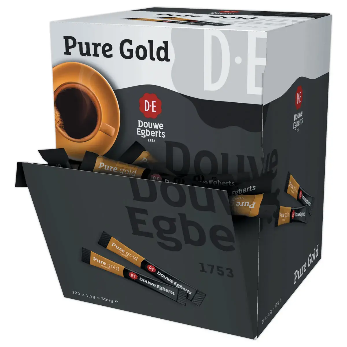 200 Sticks de café soluble - Pur Gold - DOUWE EGBERTS