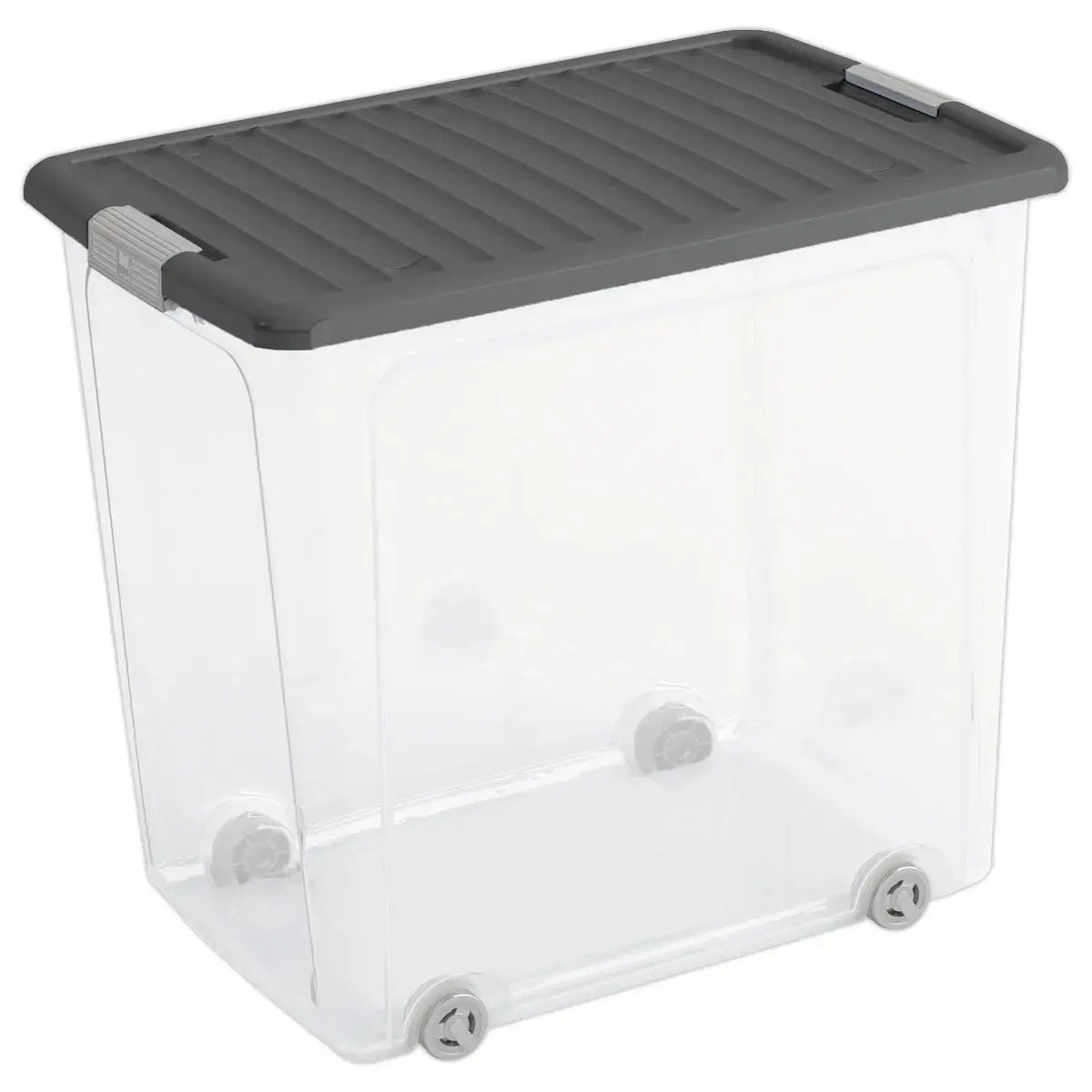 Boîte 78L Clips et Roues - Transport Facile - Multi-Usage - KIS