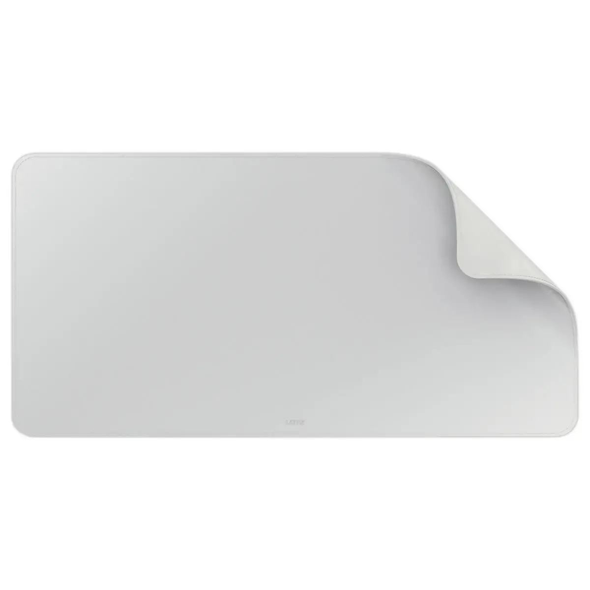 Grand sous-main tapis de bureau - gris