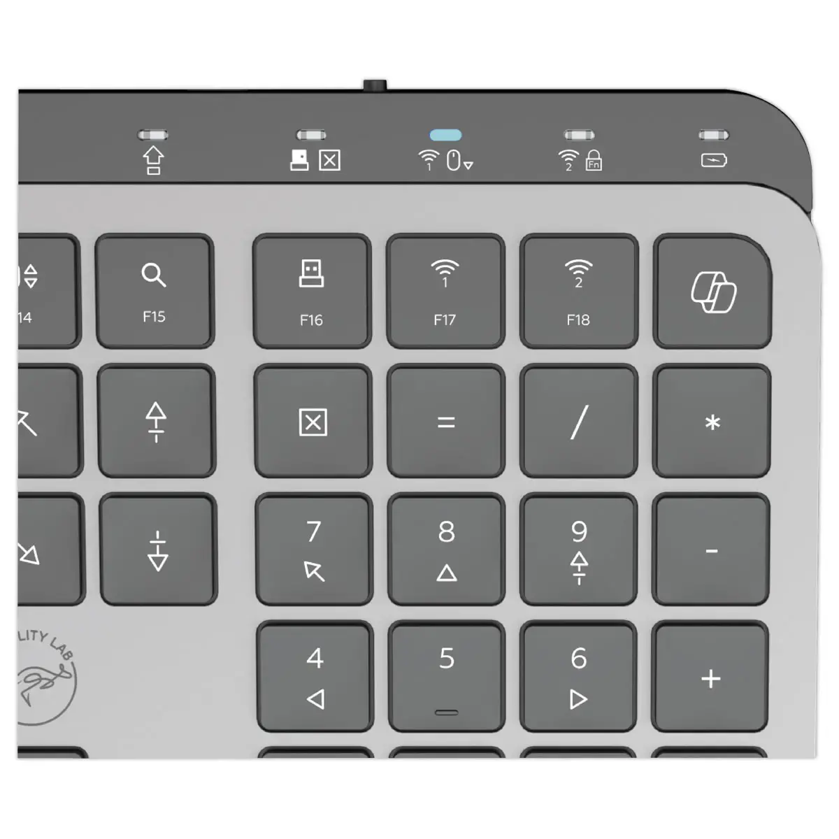 Clavier Sans Fil KP450W - Multi connexion - Rechargeable USB-C - MOBILITY LAB