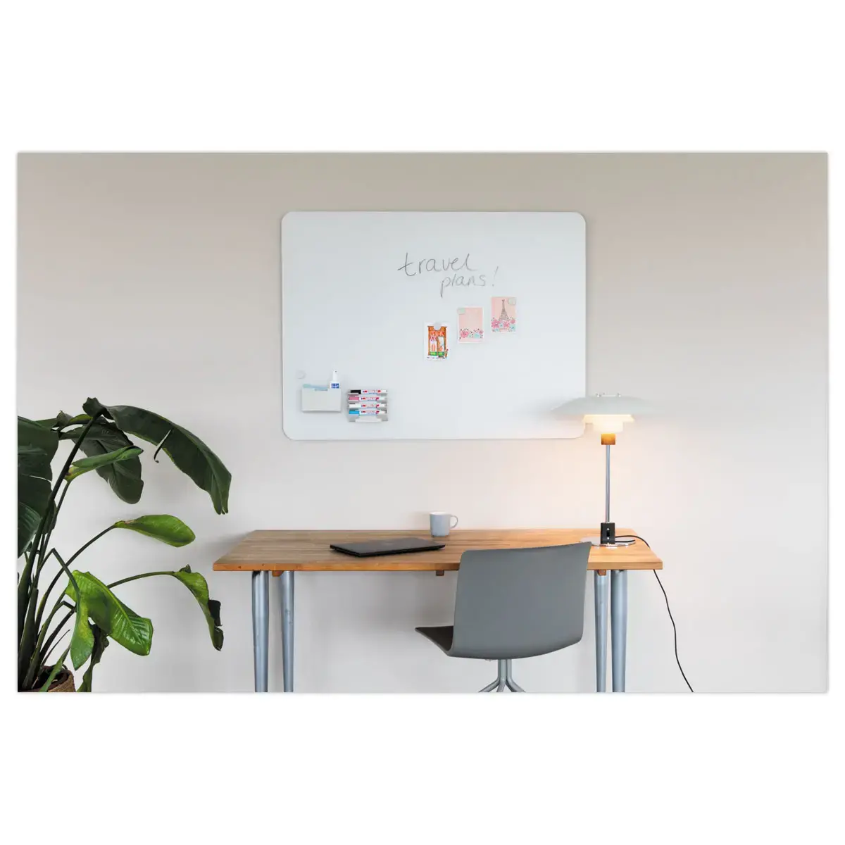 Tableau en Verre Tremp&eacute; Mat 90x120 + Kit - LEGAMASTER 