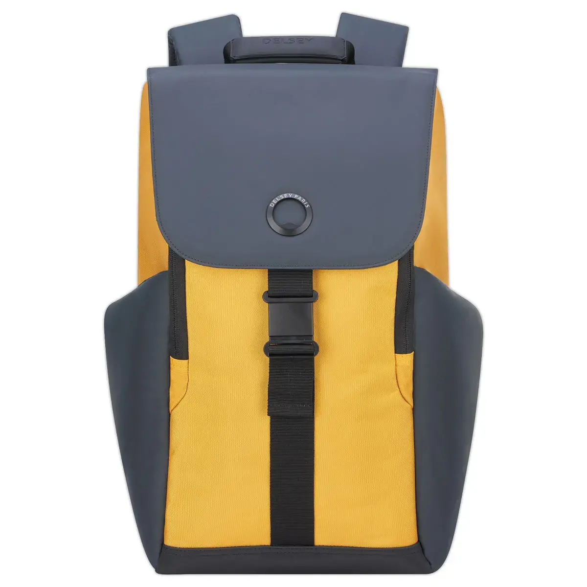 Sac &agrave; dos SecurFlap 15,6" - Confortable & Securis&eacute; - Jaune - DELSEY 