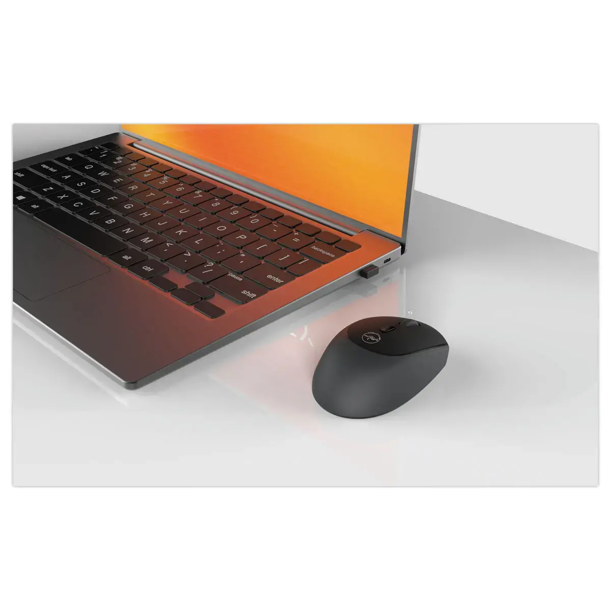 Souris Sans FIl Pop Gum - Triple Connexion - Noir - MOBILITY LAB 
