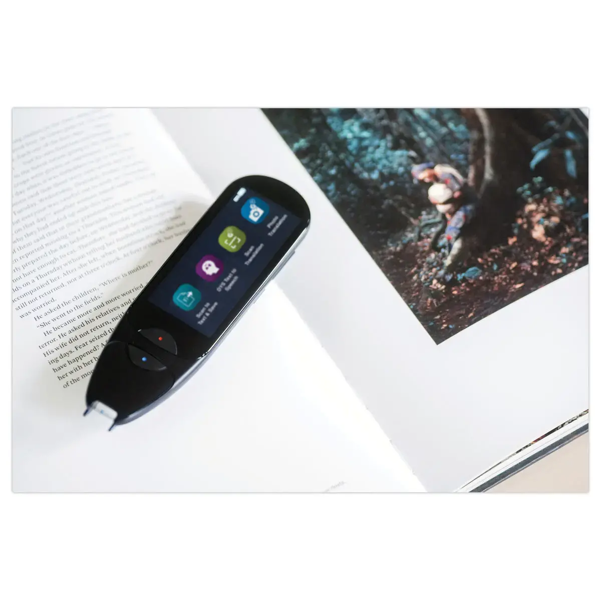 Stylo Scanner & Traducteur 48 langues avec Ecran Tactile - IRISPen Air 8