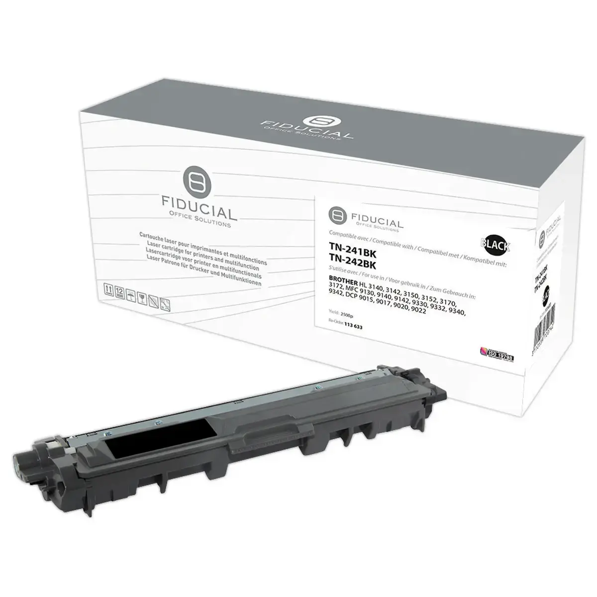 Toner remanufacturé éq. BROTHER TN-241BK, BROTHER TN-242BK - Noir