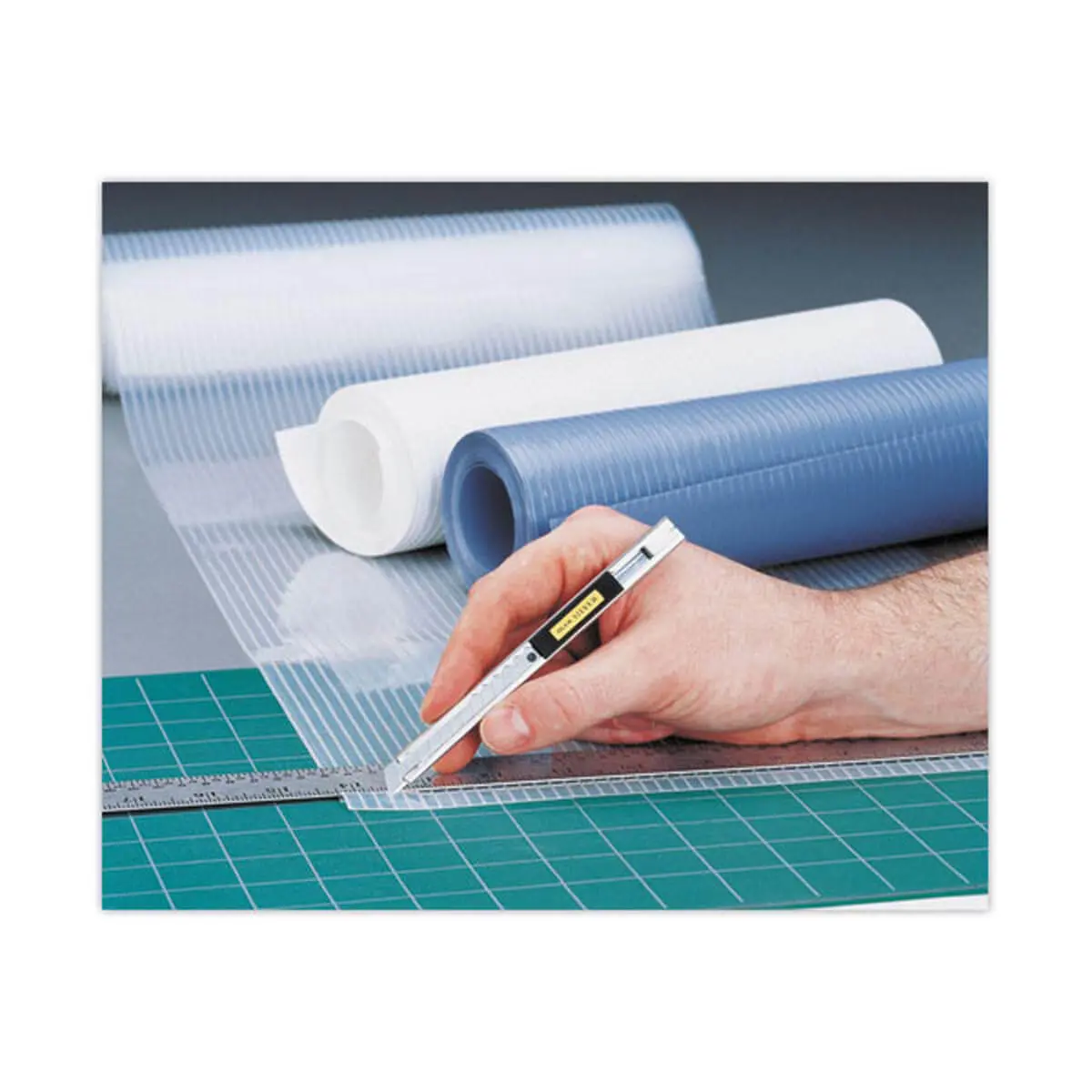 6 cutters inox OLFA Silver 9 mm - SVR-1 