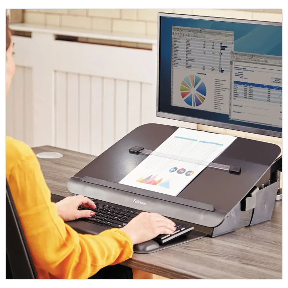 Porte-documents incliné Easy Glide - FELLOWES