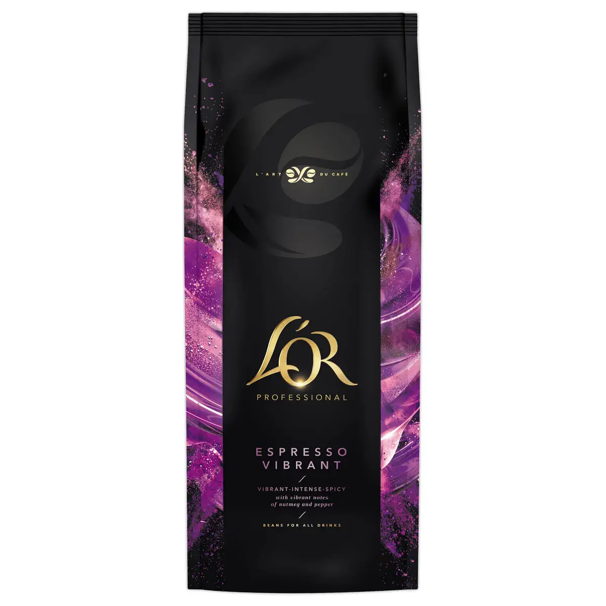 Caf&eacute; en Grain 1kg L'OR Espresso Vibrant 