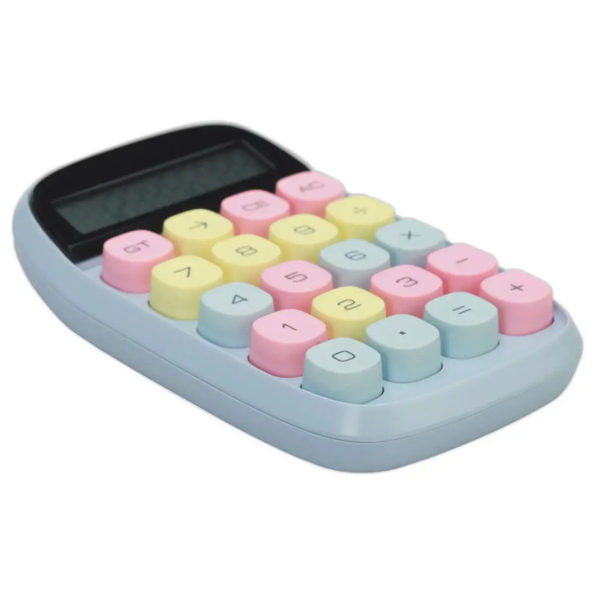 Calculatrice semi bureau Pop Petite - Bleu clair 