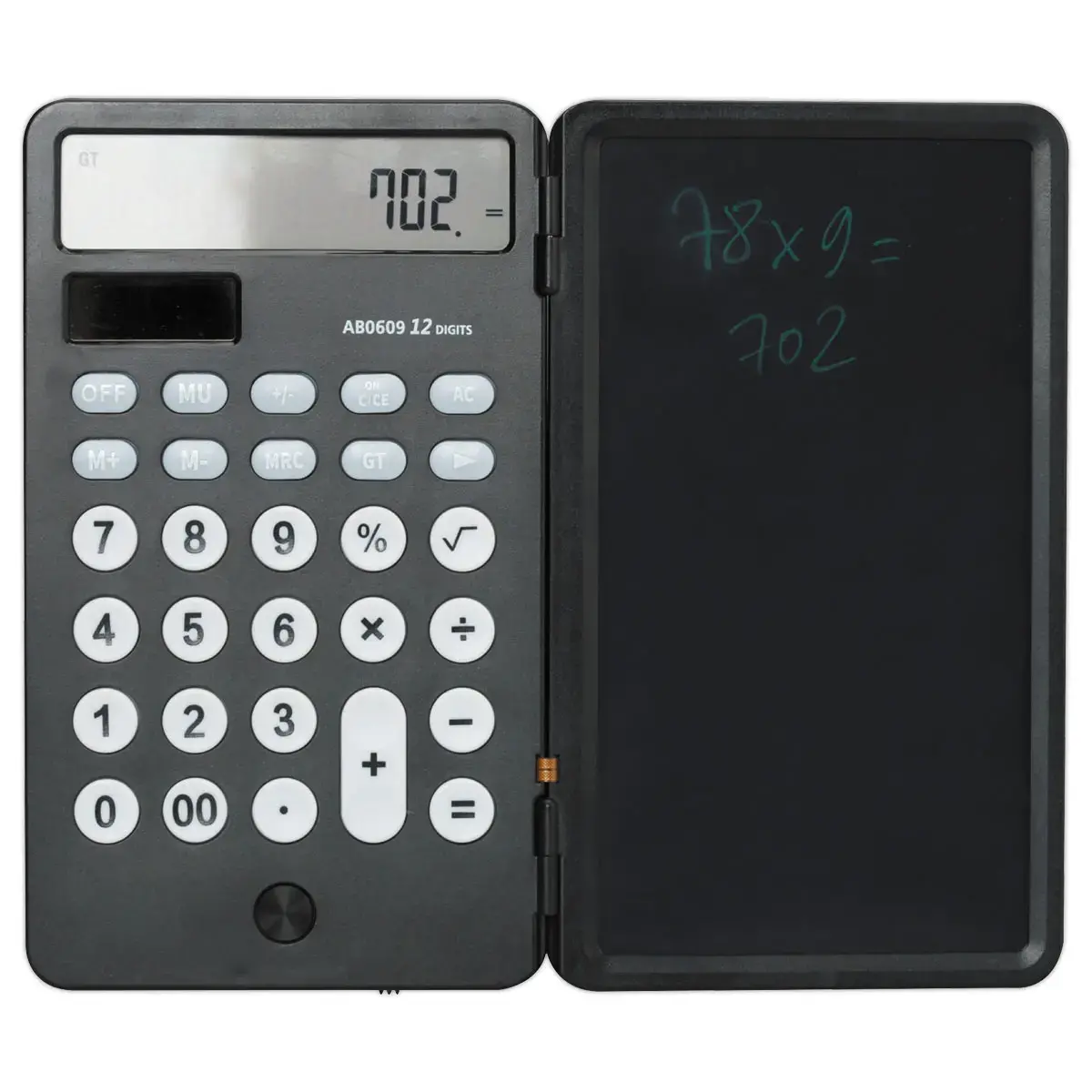 Calculatrice avec tablette d'écriture Sign - Noir
