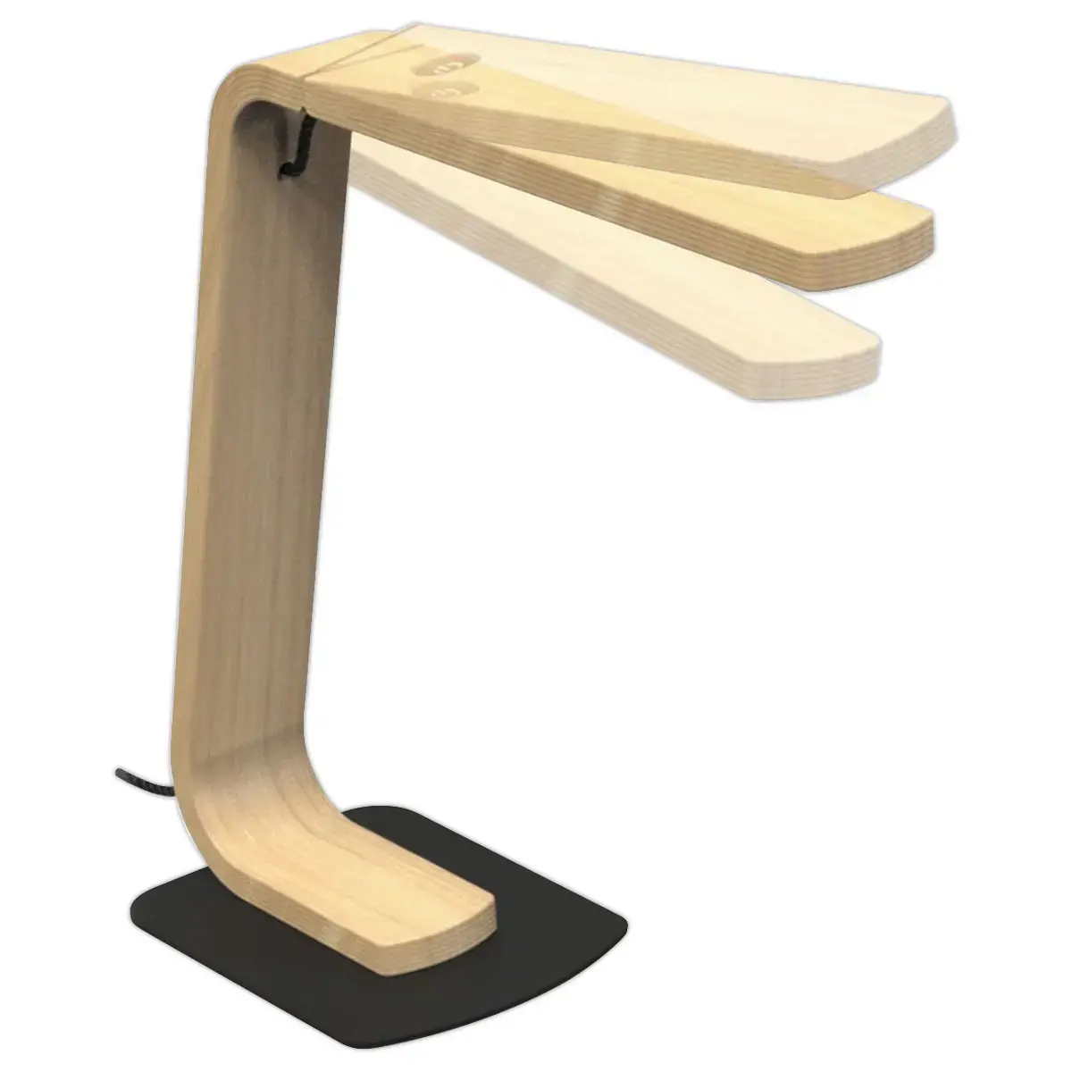 Lampe LED LEDAIKA en bois - We Light 
