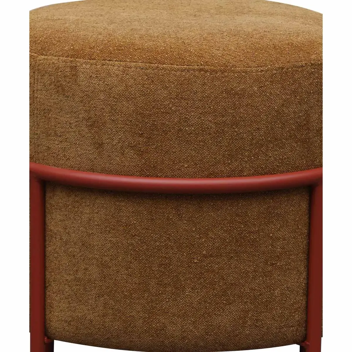 Pouf empilable - jaune