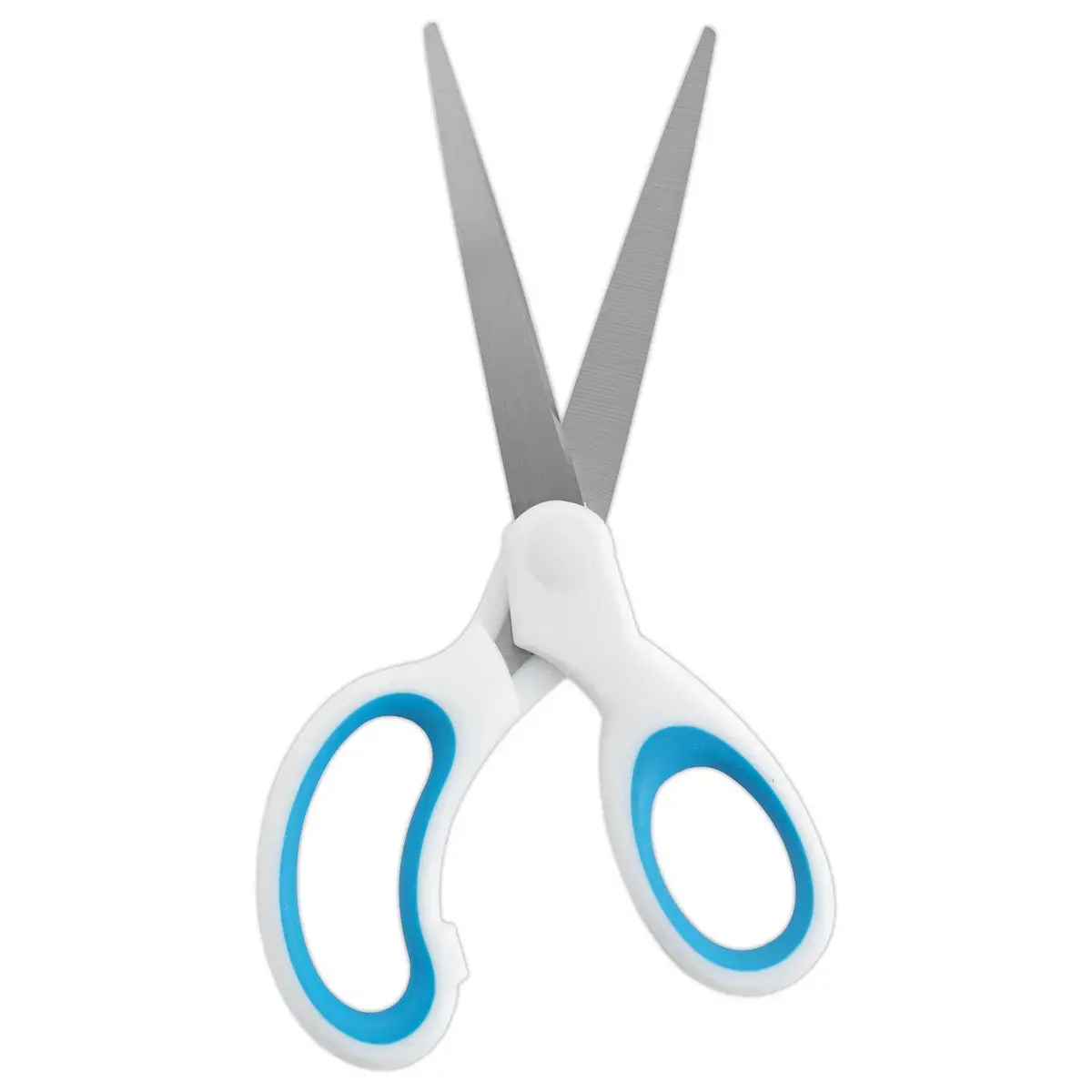 Paire de ciseaux bicolores asymétriques - 17 cm - Access