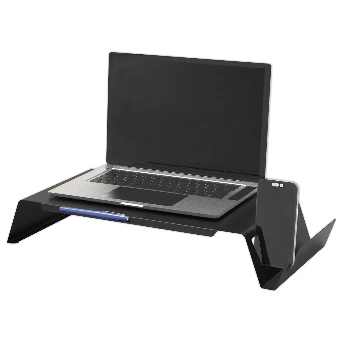Support rehausseur PC portable métal noir