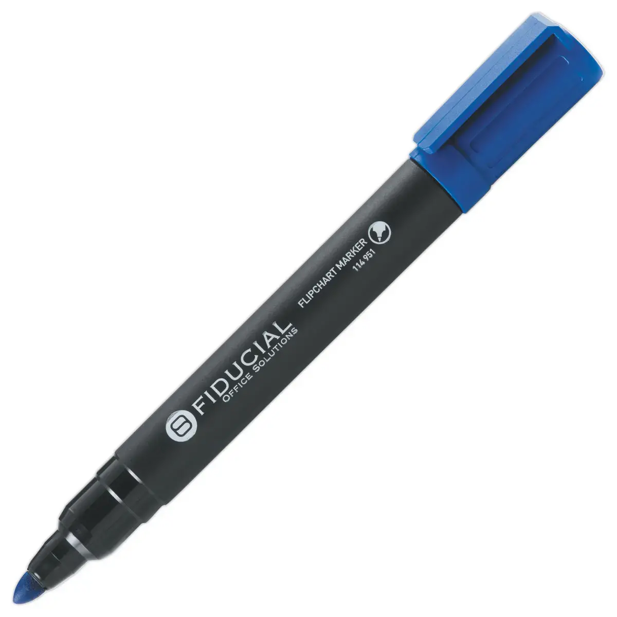 Marqueur pour tableaux papier - Pointe ogive - Bleu 