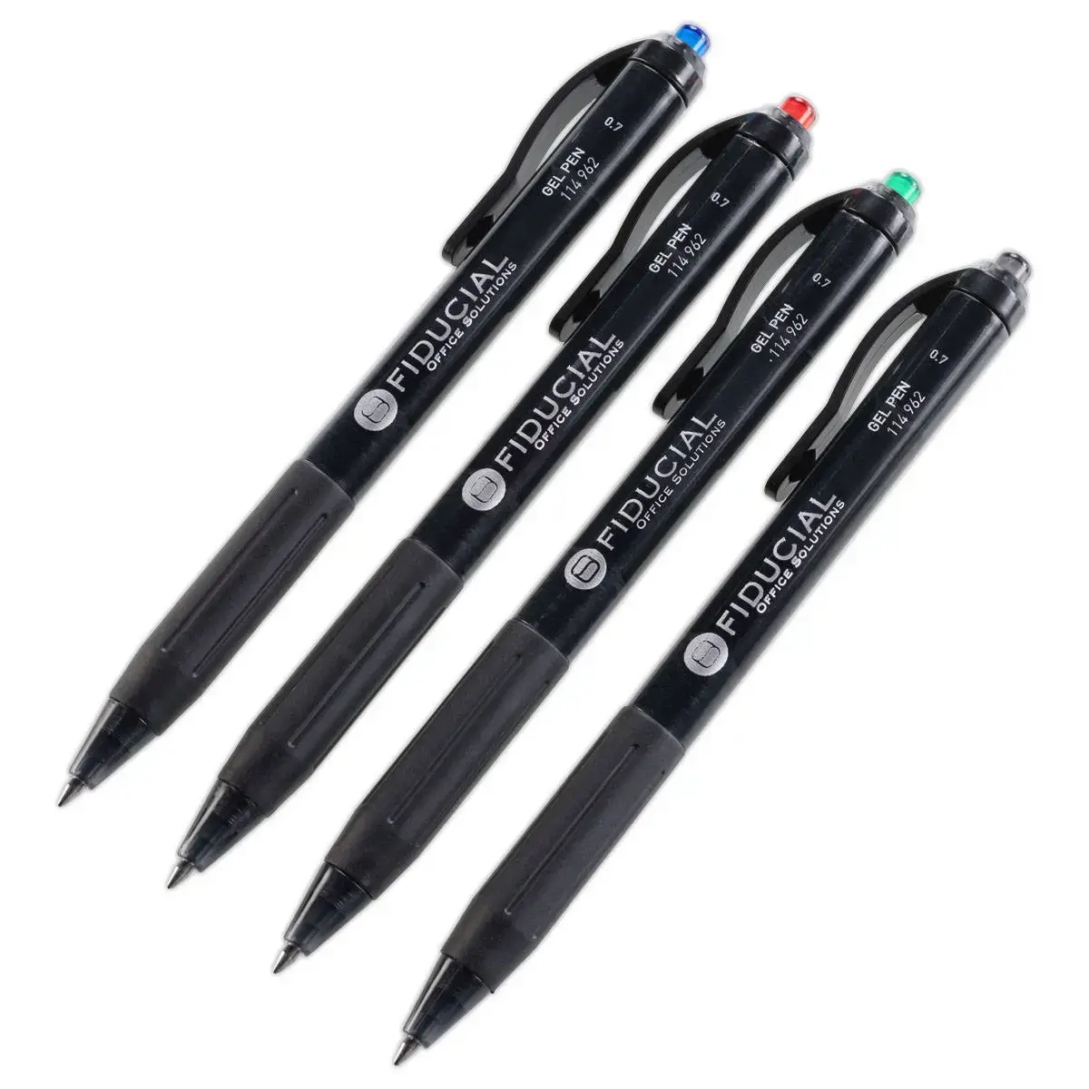 Stylo bille gel rétractable Grip - Ecriture moyenne - bleu - FIDUCIAL