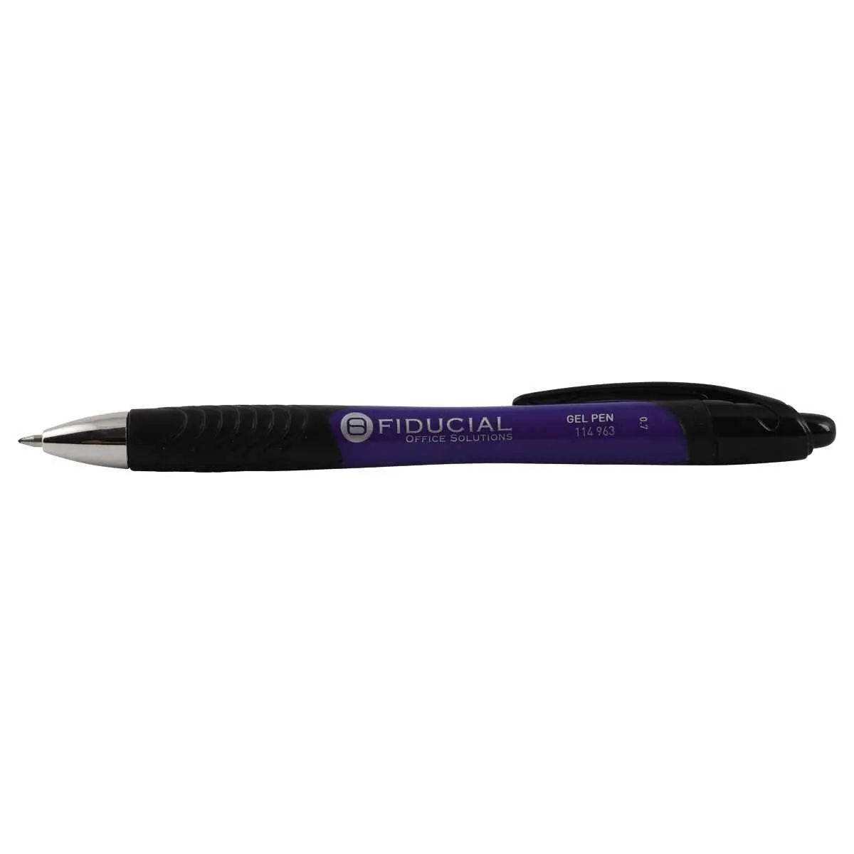 Stylo bille gel rétractable Grip - Ecriture moyenne - bleu - FIDUCIAL