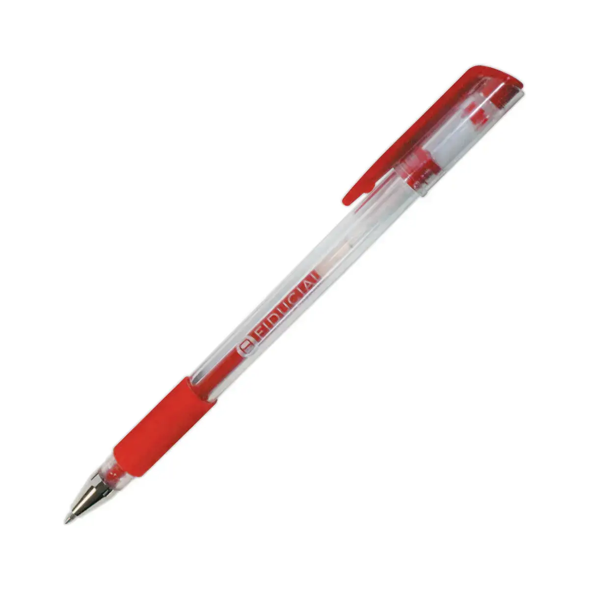 Stylo bille encre gel &eacute;criture moyenne - Rouge - FIDUCIAL 