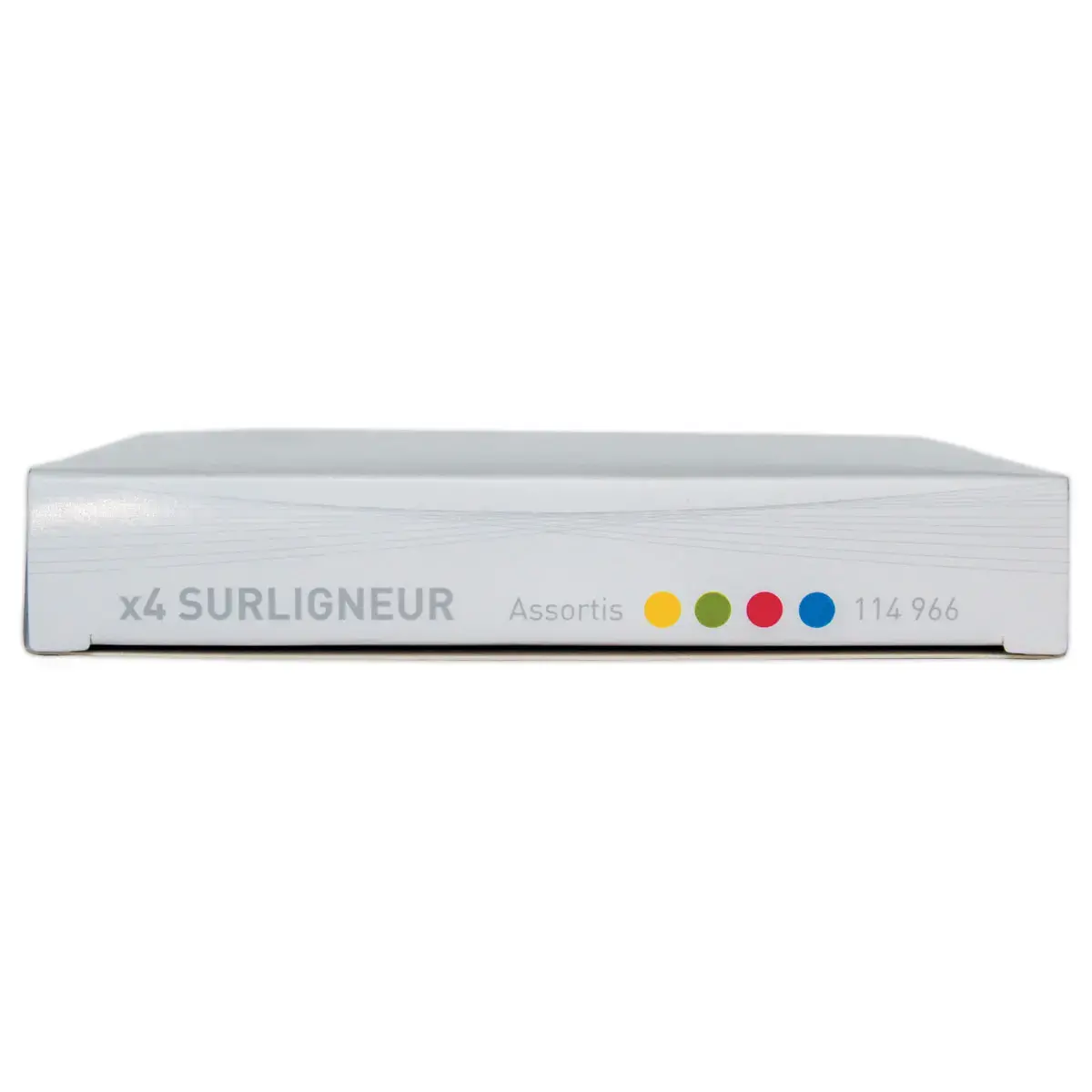 4 Surligneurs colorés - Fiducial