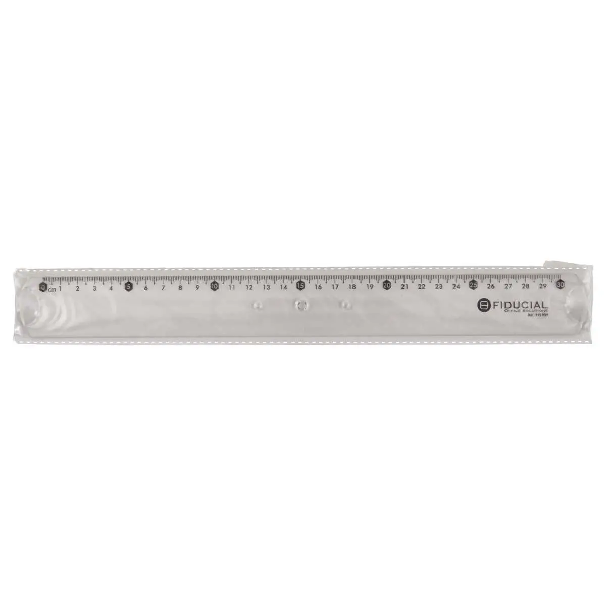 R&egrave;gle de tra&ccedil;age plastique 30 cm - FIDUCIAL 