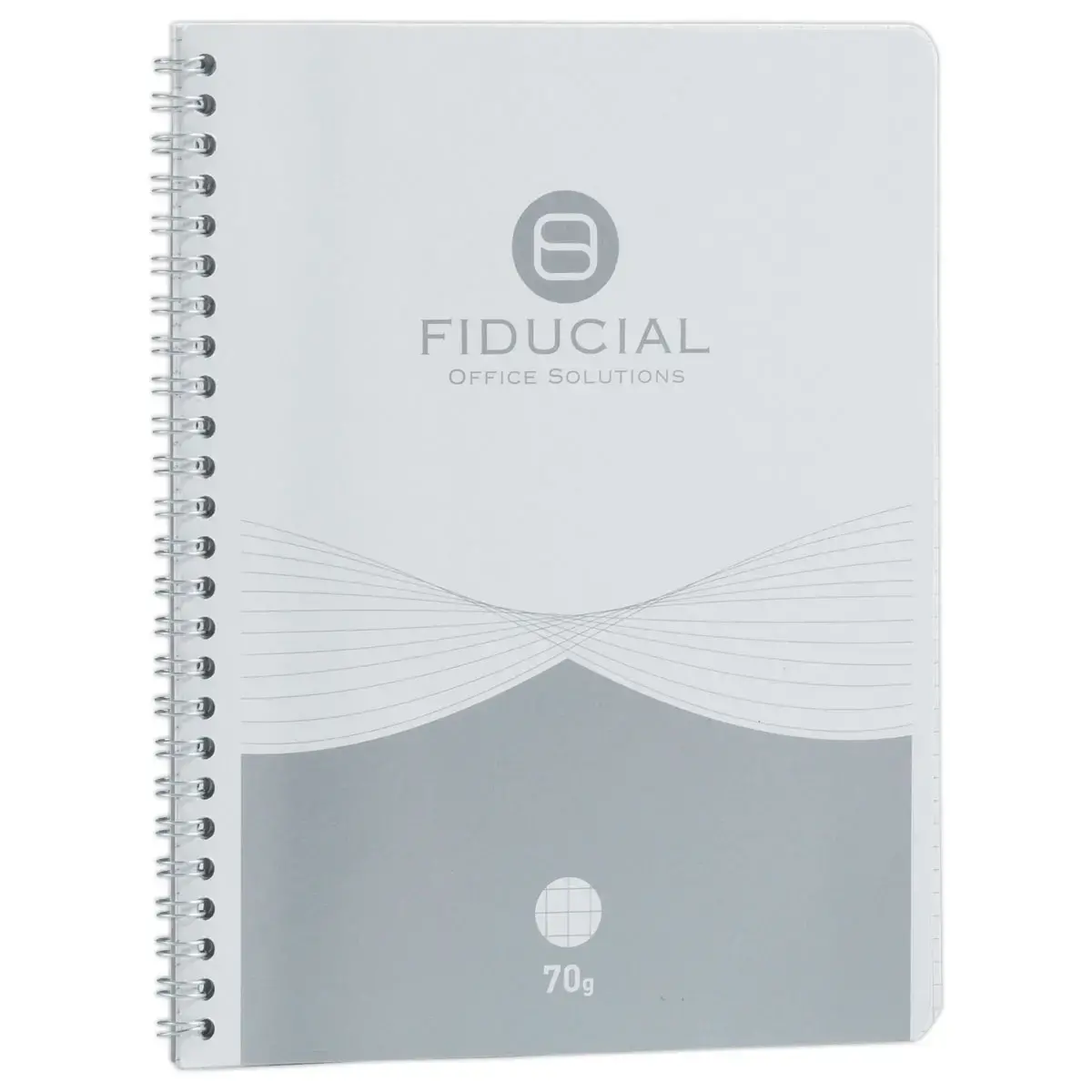 Cahier &agrave; spirales - 17 x 22 cm - 100 pages - 5x5 - FIDUCIAL 