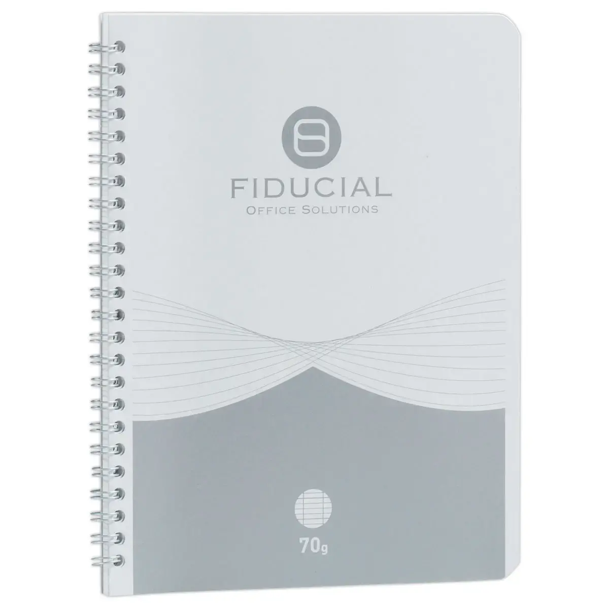 Cahier reliure &agrave; spirales - 17X22 cm - 100 pages 70g - S&eacute;y&egrave;s - FIDUCIAL 