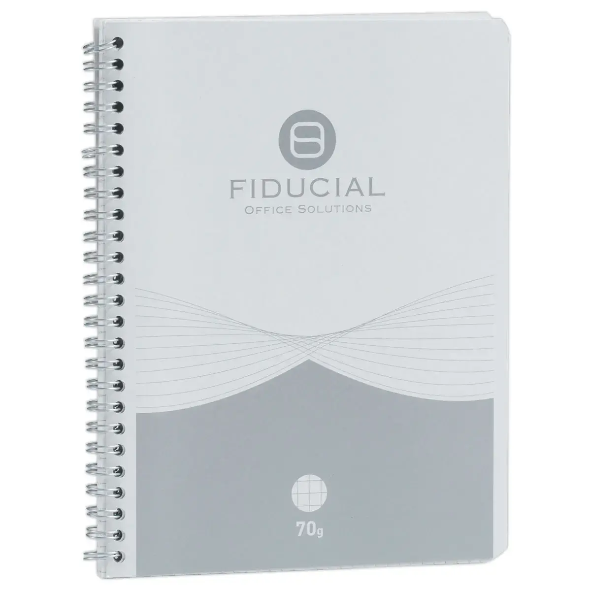 Cahier &agrave; spirales 70g - 17 x 22 cm - 180 pages - 5x5 - FIDUCIAL 