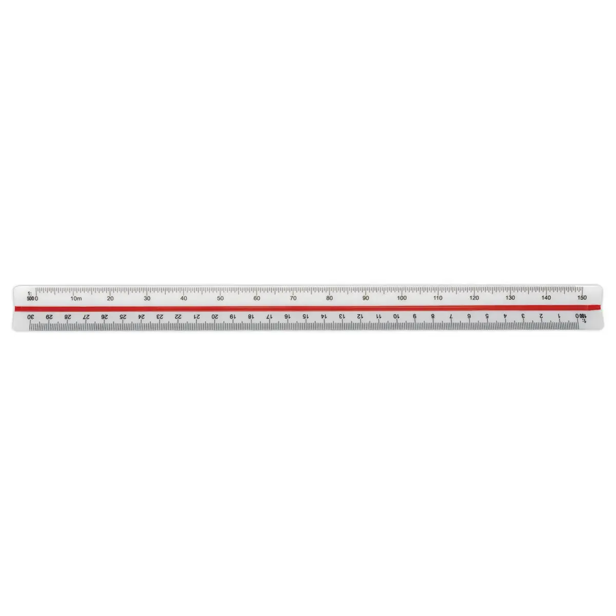 Échelle de réduction triangulaire - Longueur 30 cm