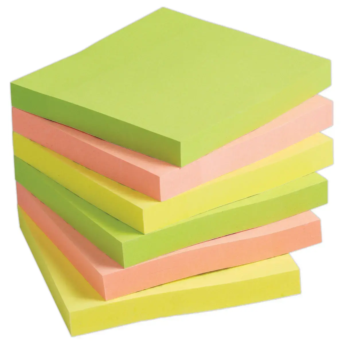 6 Blocs cube notes repositionnables - FIDUCIAL