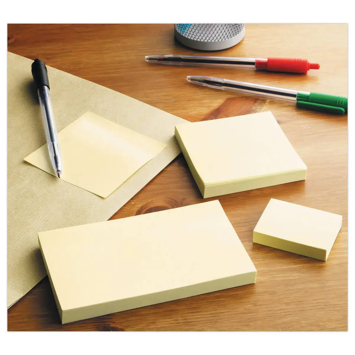 12 Blocs de notes repositionnables et recycl&eacute;es - 38x51 mm - FIDUCIAL 