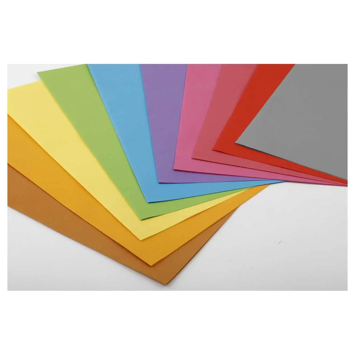 100 Sous-chemises - 22x31 cm - 80g - Coloris assortis - FIDUCIAL