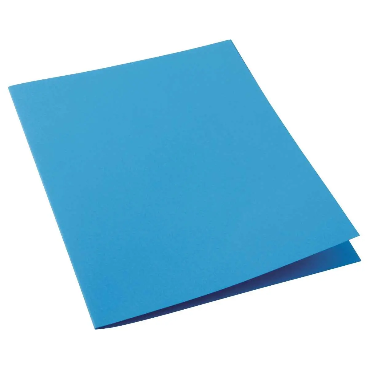 100 Chemises cartonnées colorées - Bleu - FIDUCIAL