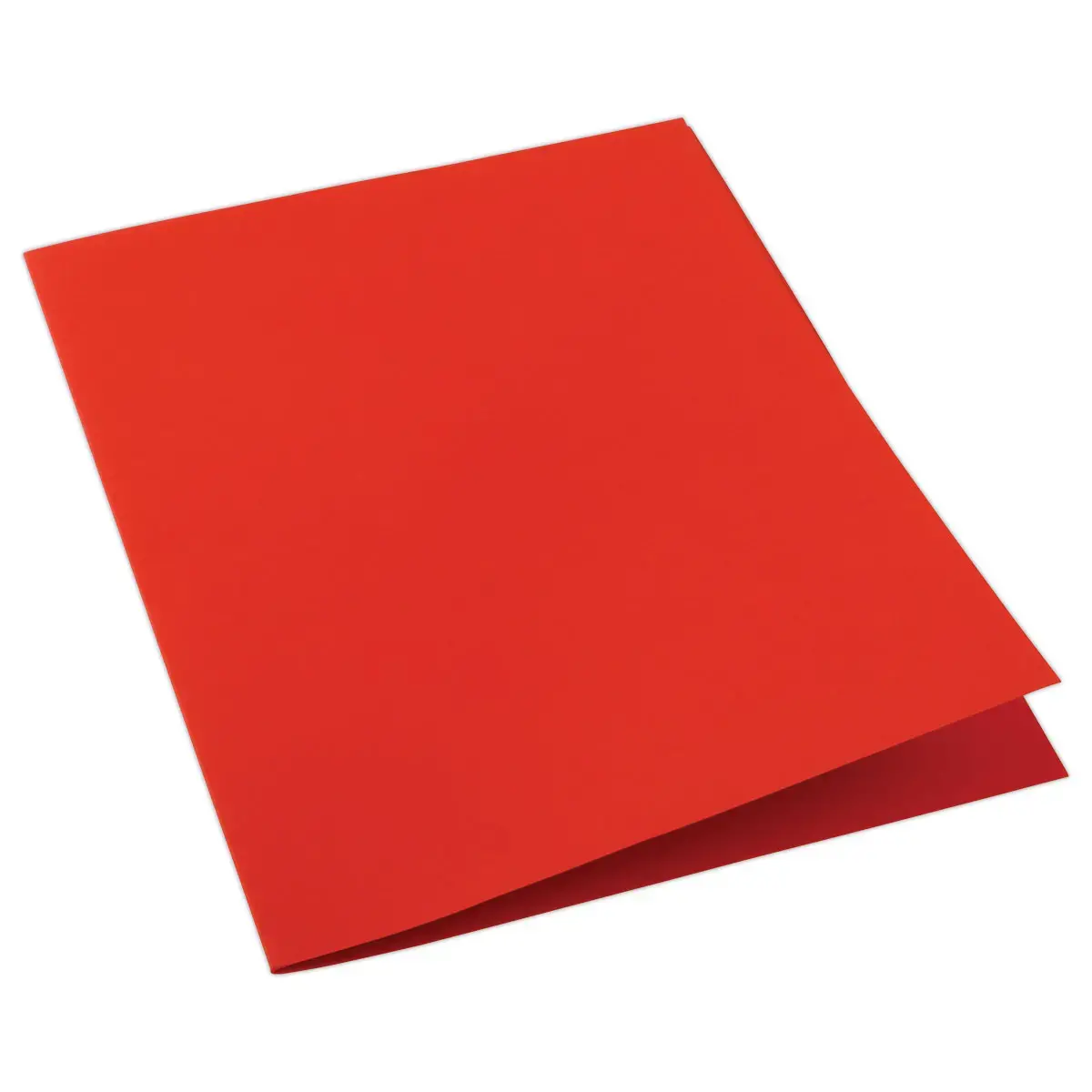 100 Chemises cartonnées colorées - Rouge - FIDUCIAL