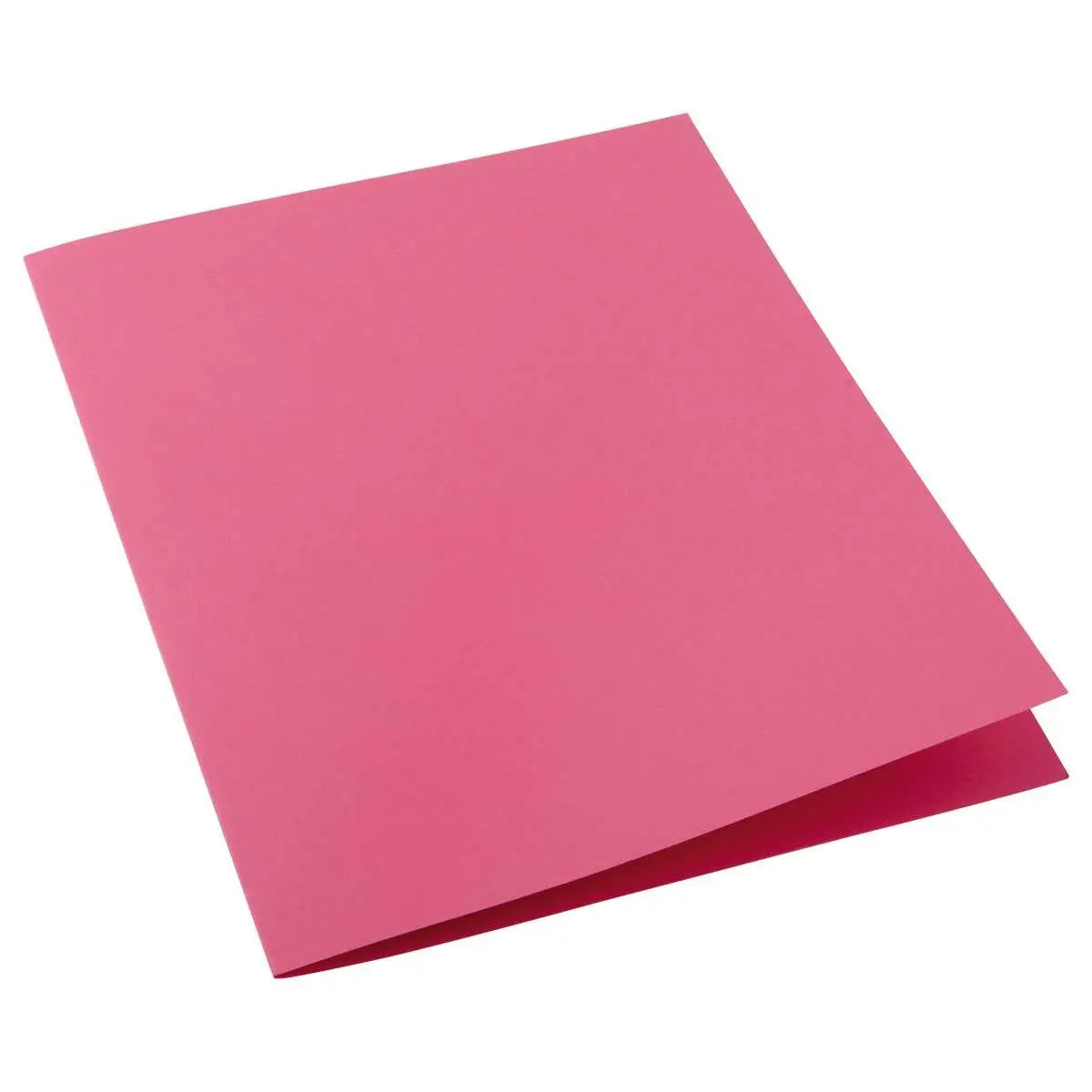 100 Chemises cartonnées colorées - Rose - FIDUCIAL