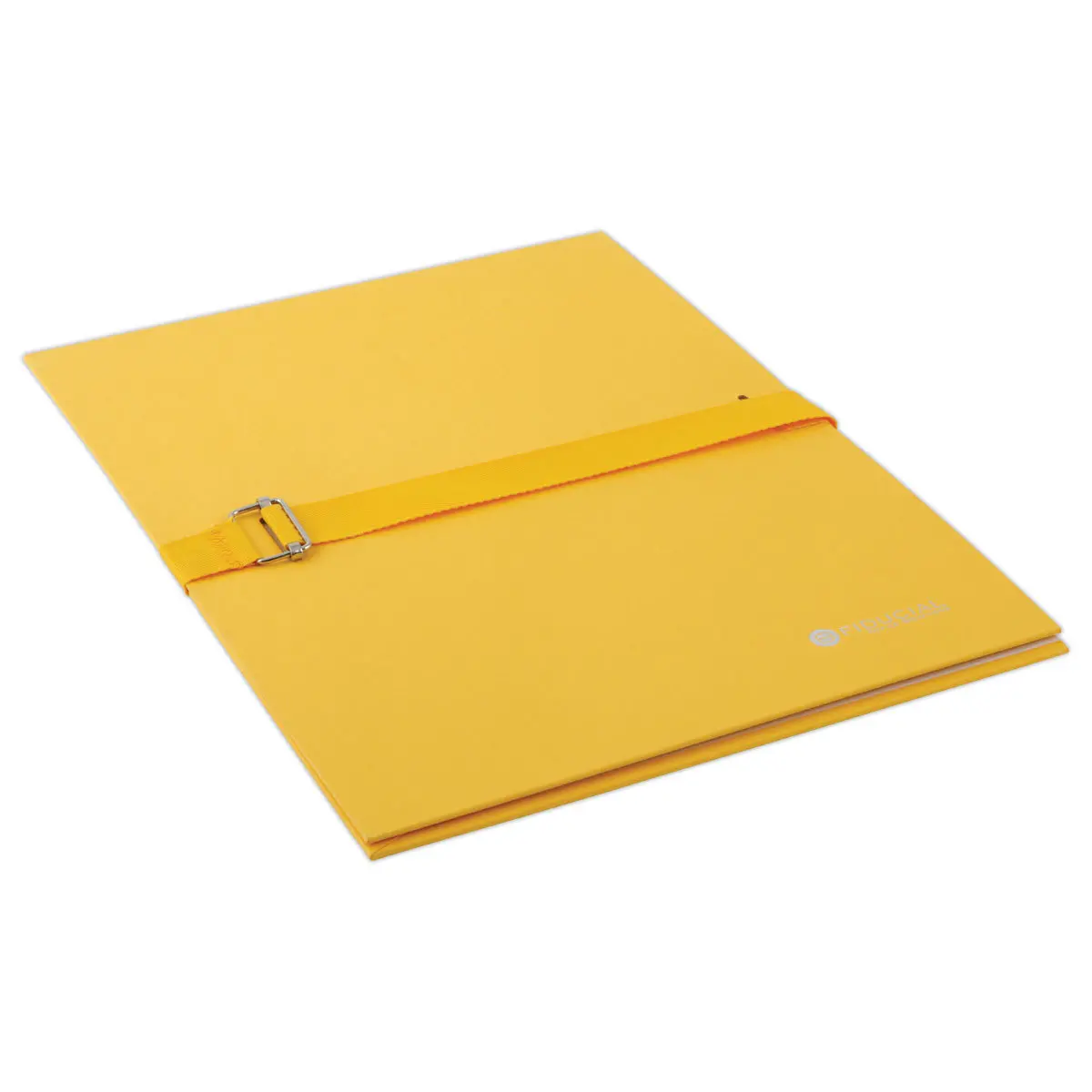 Chemise à sangle et boucle en métal - Jaune - FIDUCIAL