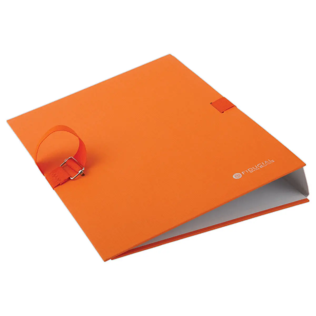 Chemise &agrave; sangle et boucle en m&eacute;tal - Orange - FIDUCIAL 