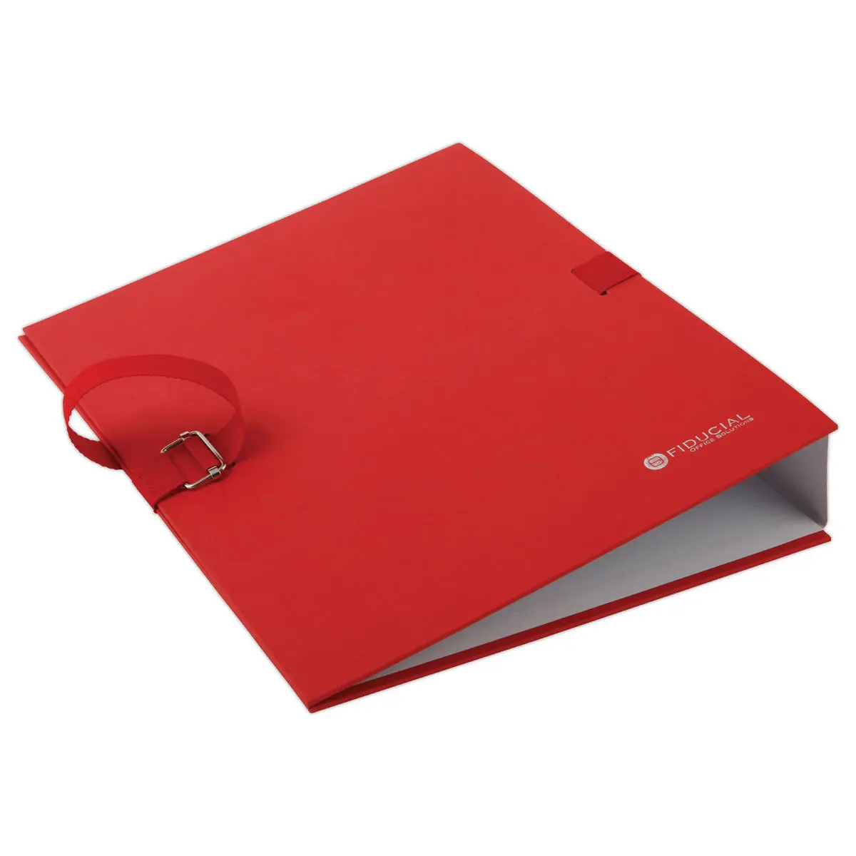Chemise &agrave; sangle et boucle en m&eacute;tal - Rouge - FIDUCIAL 